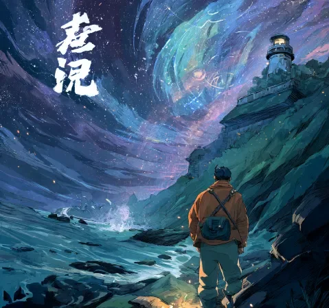 恋爱题材专题横幅，浪漫氛围插画